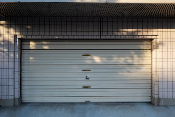 Modern and stylish new design garage door